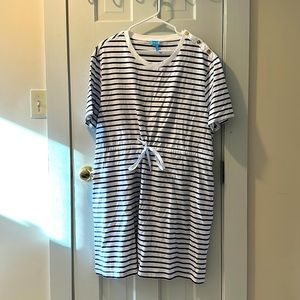 Draper James tie waist t-shirt dress